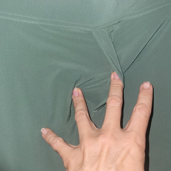 Athleta 10T Trekkie Pants in Sage Green - Picture 4 of 12